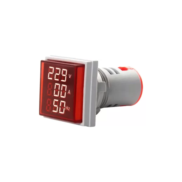AMPERE + VOLT + HZ METER LAMP / AD22-22VAFD