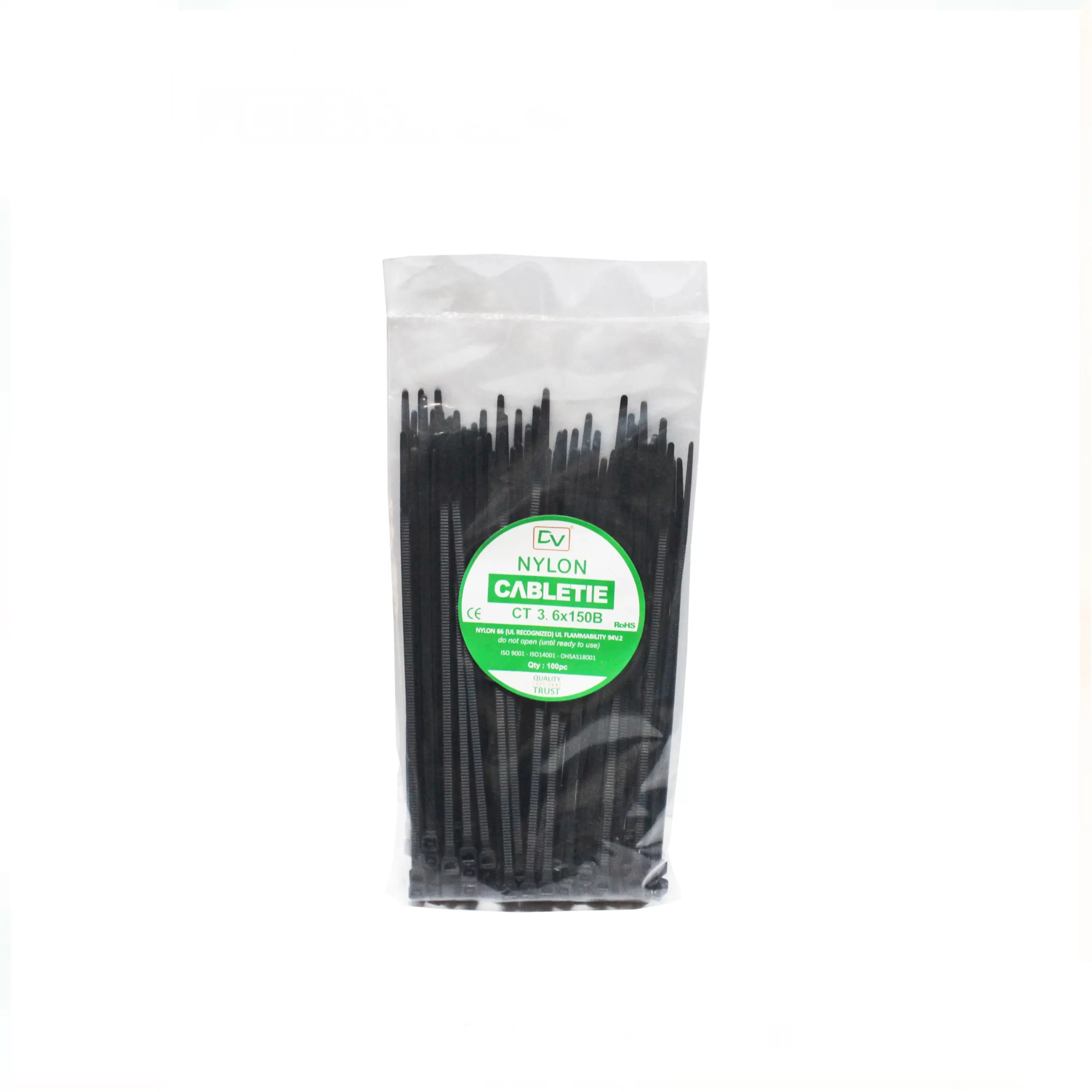 CABLE TIE 3.6X150 CT3.6X150 BLACK