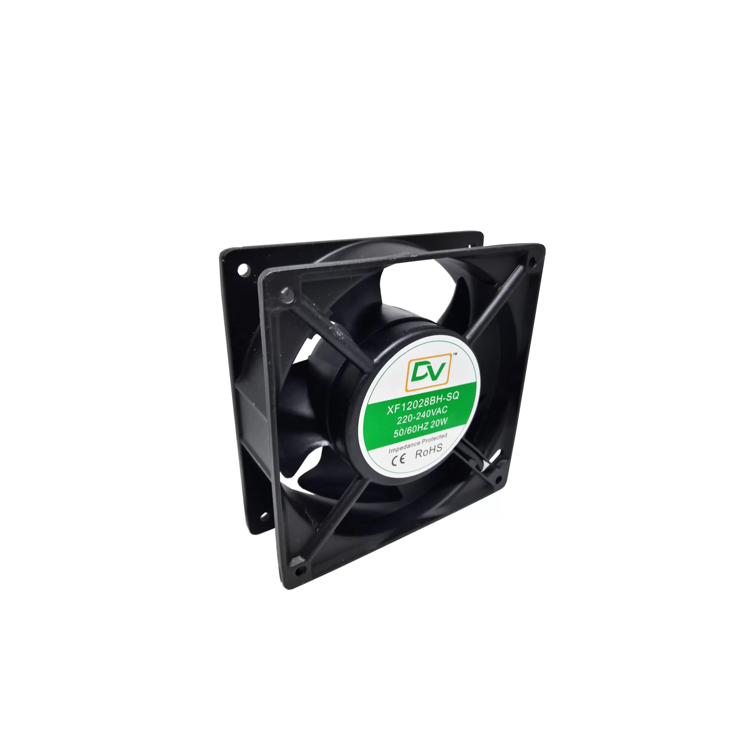 COAXIAL FAN 120X120X38 SQUARE XF12038-SQ BALL BEARING