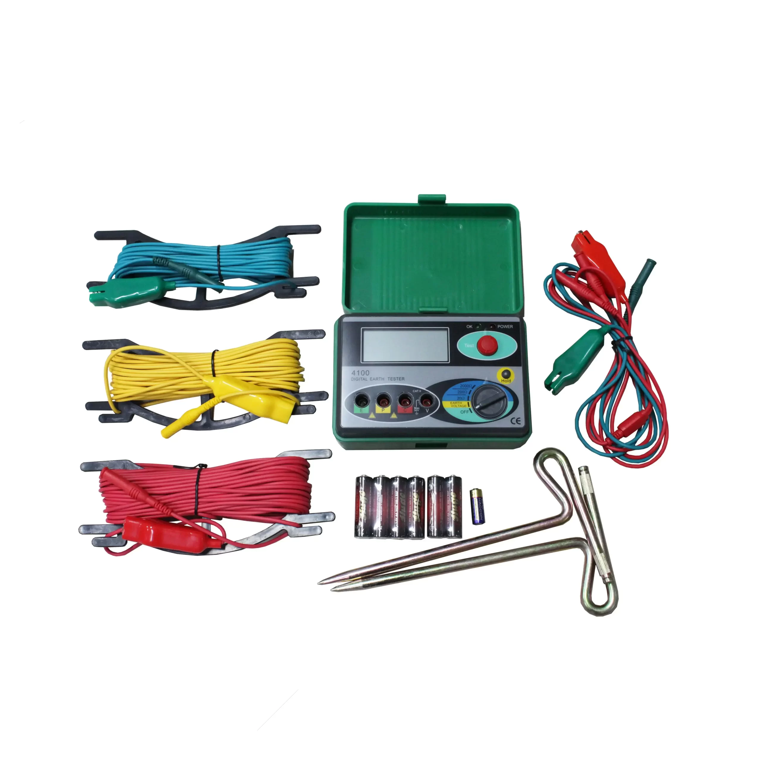 DIGITAL MEGGER GROUNDING RESISTANCE TESTER WH4100