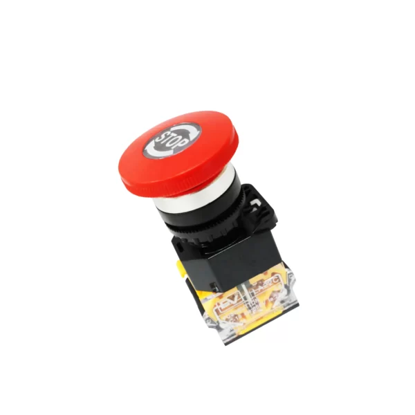 EMERGENCY STOP FIXED CONTACT 22MM TURN TO RELEASE / LA22C-11ZS/R