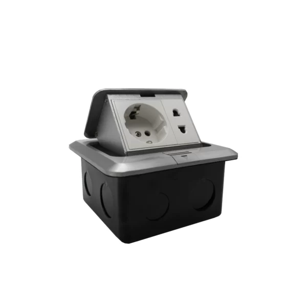 FLOOR SOCKET SCHUKO+2P / PFS3A-21
