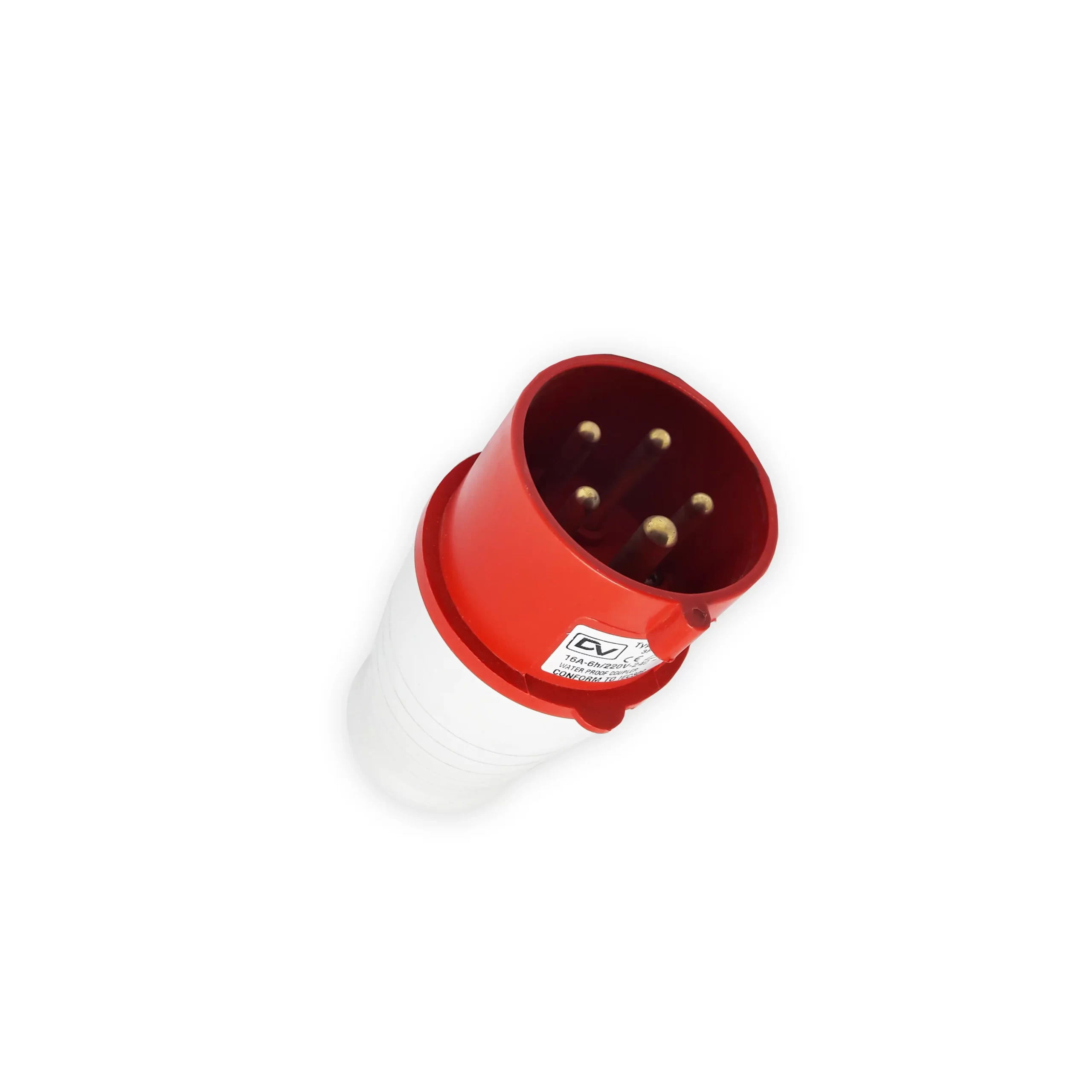 INDUSTRIAL PLUG IP44 16A DIP-16A 3P+E+N
