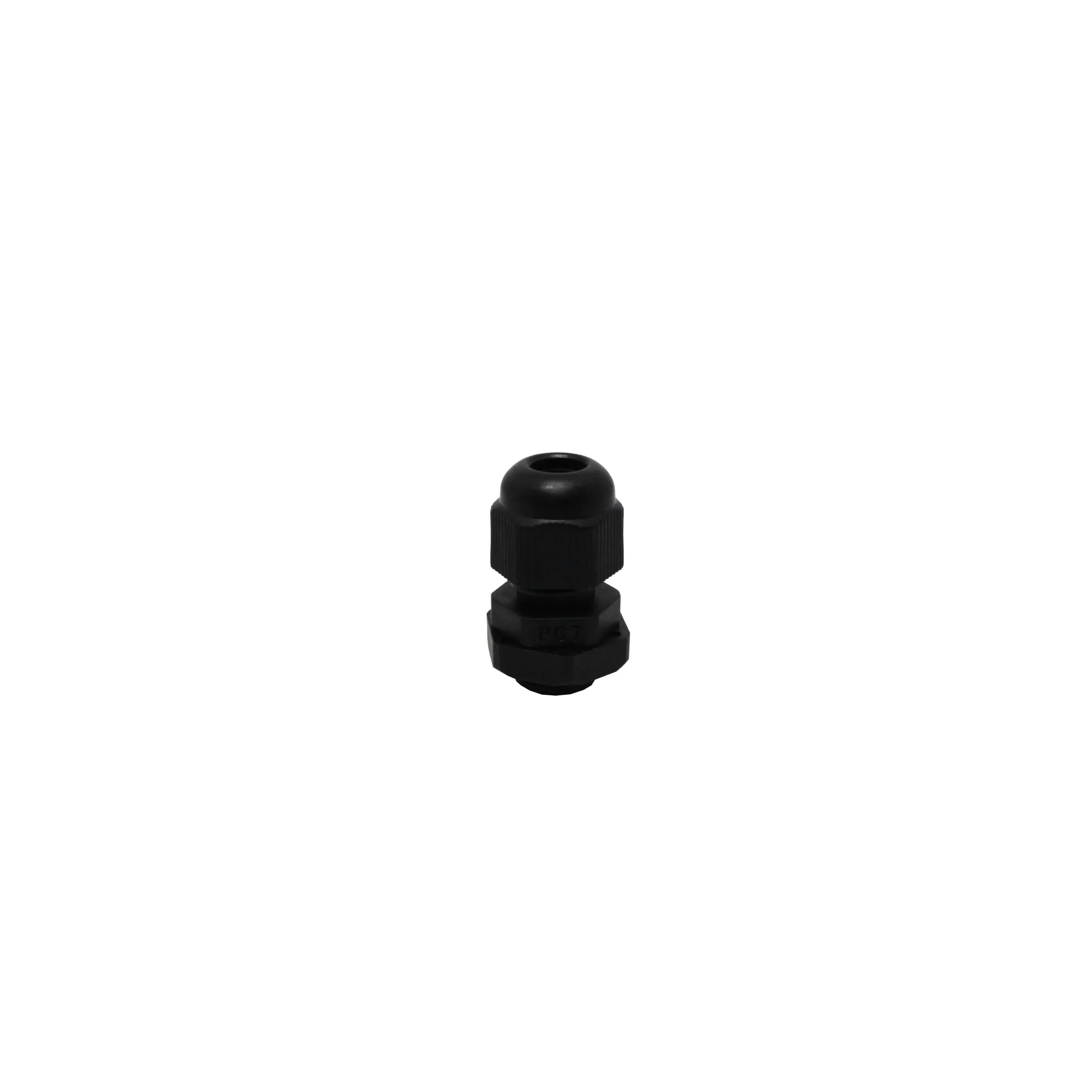 NYLON CABLE GLAND 3.5-6MM PG-07 BLACK