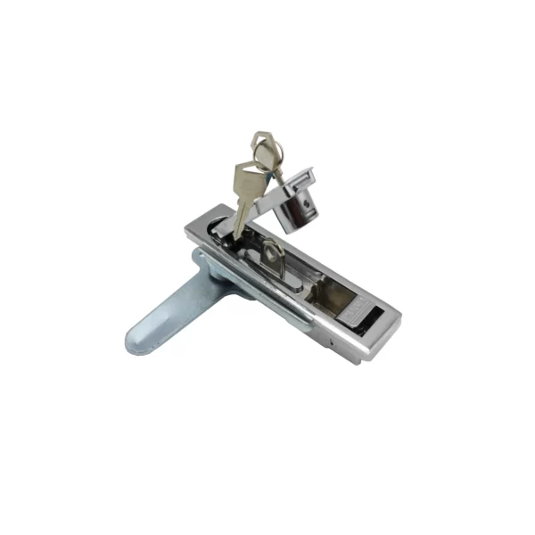 PUSH PANEL LOCK+HOOK+KEY 110MM / MS-713-I
