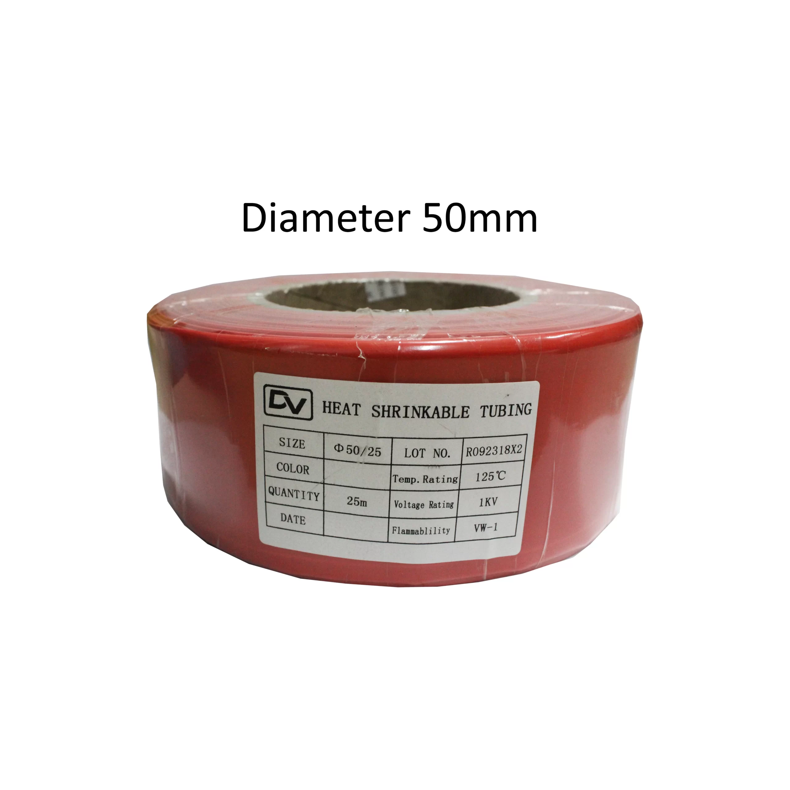 HEATSHRINK 50MM DHS-50 RED