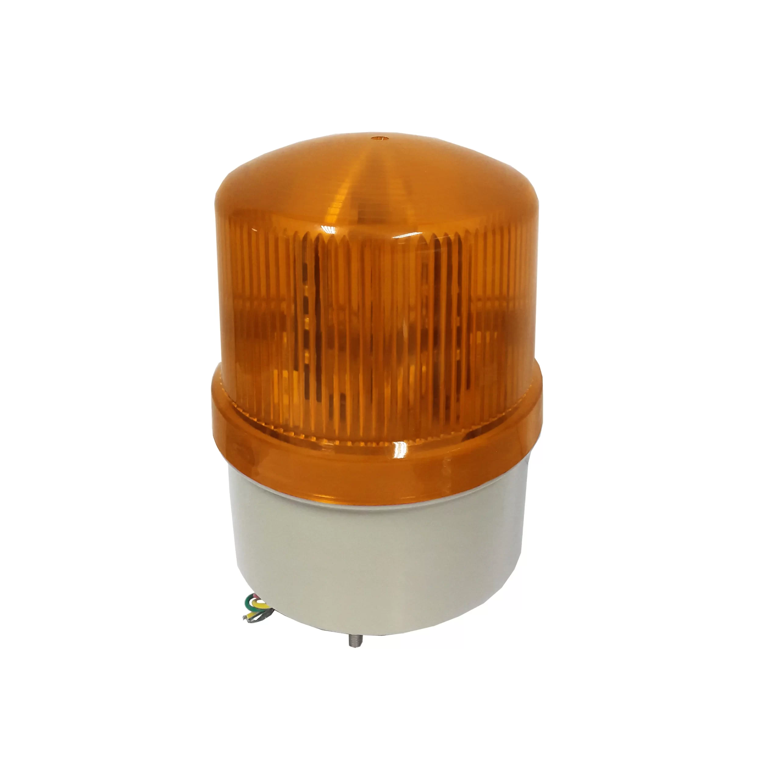 LED WARNING LIGHT MULTIFUNGSI BUZZER 4 INCH LTD-1101MJ YELLOW