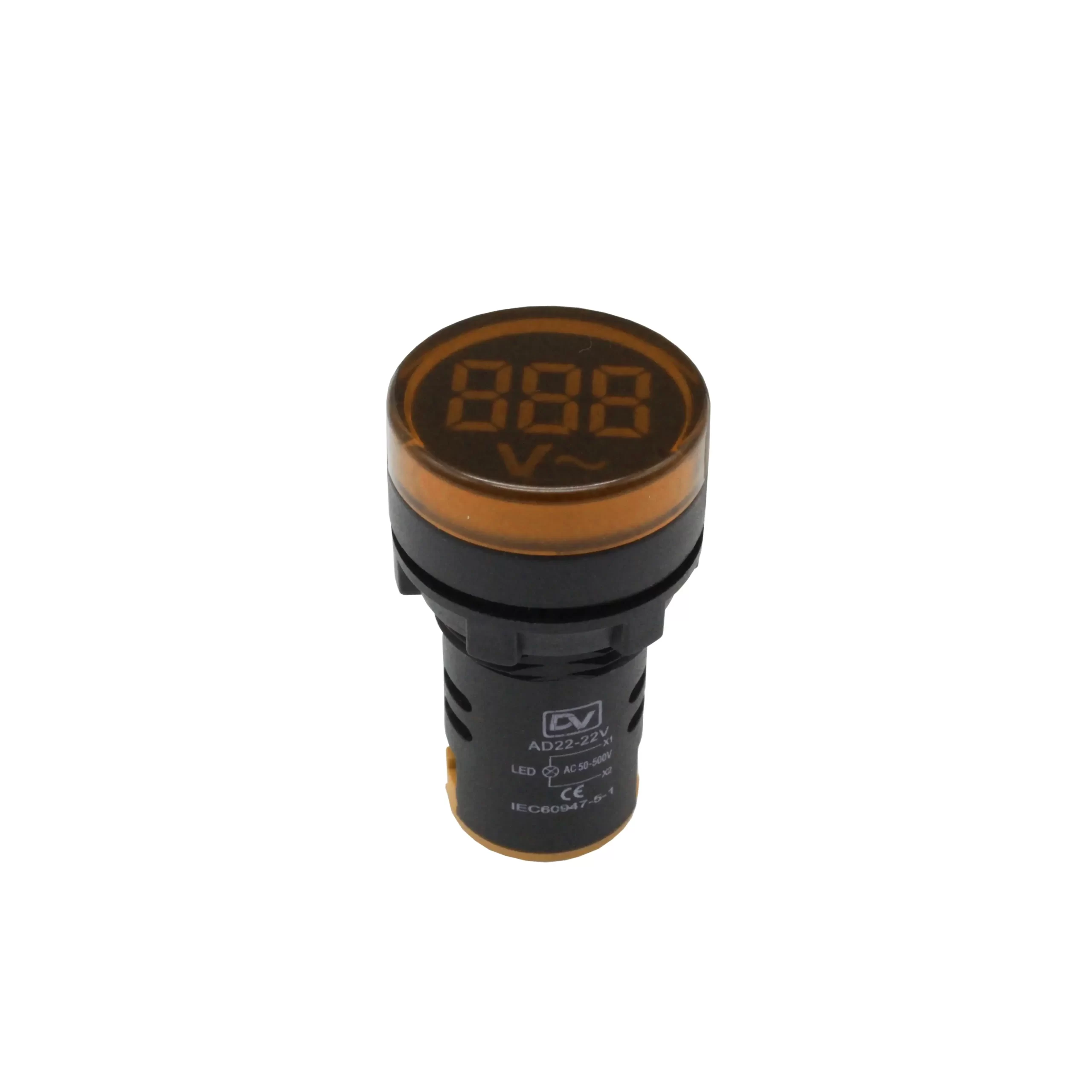VOLT METER LAMP AD22-22VDS YELLOW